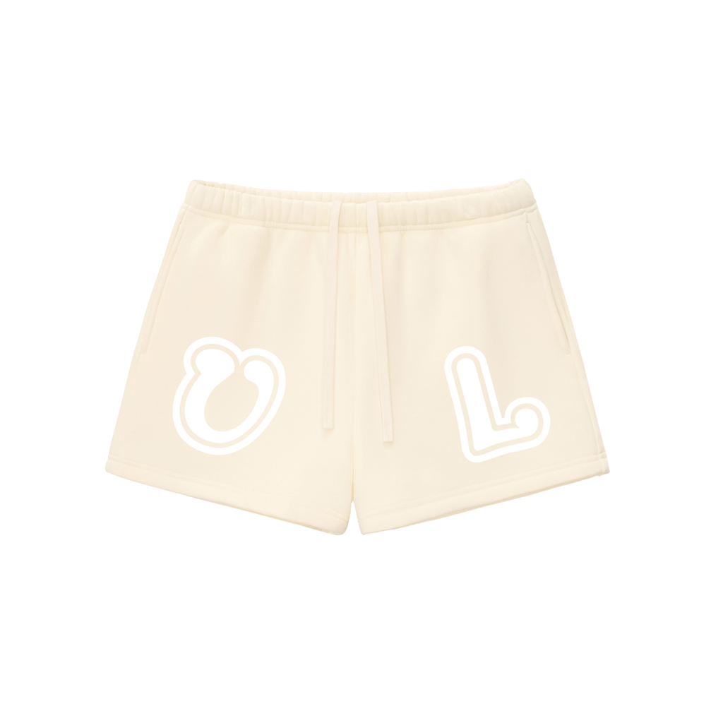 Chefs Kiss fleece short shorts