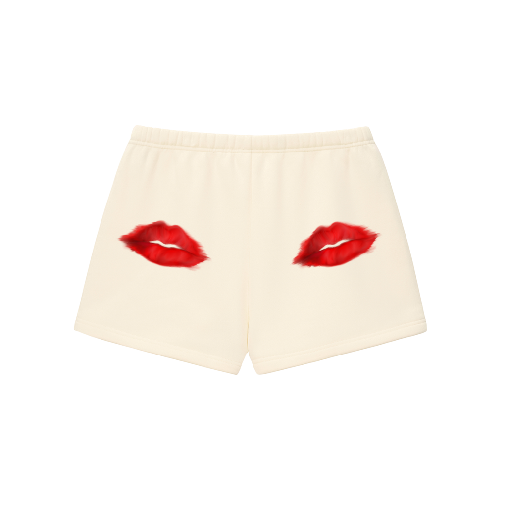 Chefs Kiss fleece short shorts