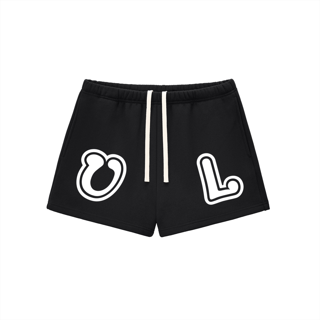 Chefs Kiss fleece short shorts
